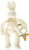 Bunnies by the Bay Silly Buddy Bunny, White with Pacifier Holder