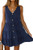 Halife Womens Button Front Dress Summer Sleeveless V-Neck Pleated Swing Dresses Dark Blue XL Halife Womens Button Front Dress Summer Sleeveless V-Neck Pleated Swing Dresses Dark Blue XL