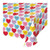 Candy Hearts Valentines Day Plastic Tablecloths 3 ct