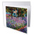 3dRose VintageChest  Masterpieces - Claude Monet - Irises in Monets Garden - 6 Greeting Cards with envelopes  gc_303319_1