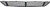 Garage-Pro Front Bumper Grille for MERCEDES BENZ S-CLASS 2007-2013 Center Textured Black
