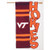 Evergreen Enterprises Virginia Tech Hokies Applique Sculpted Garden Flag