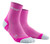 CEP ultralight short socks electric pink light grey women III