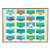 Fun Express Landform Mini Bulletin Board Set - 20 Pieces - Educational and Learning Activities for Kids