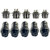 Lsgoodcare 5PCS AC 200V 5A 16mm 3 Pin Female Aviation Connector Plug + 5PCS AC 200V 5A 16mm 3 Pin Male Aviation Connector Plug