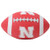 Baden Nebraska Cornhuskers Mini Rubber Football