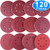 AUSTOR 120 Pieces Sanding Discs 5 inch 8 Holes Hook and Loop Sandpaper Disc 40/60/80/100/120/150/180/240/320/400/600/800 Grit Assortment for Random Orbital Sander