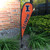 College Flags  and  Banners Co. Illinois Fighting Illini Small Feather Garden Flag