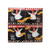American Atelier Chef Coasters With Caddy (Set of 4), Black