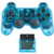 Wireless Controller for PS2 Playstation 2 Dual Shock ClearBlue