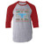 Have The Hap-Hap-Happiest Christmas Sweater-Style Red XL Raglan Baseball Tee Shirt