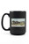 Lantern Press Palm Beach Florida - Exterior View of The Breakers 35182  15oz Black Ceramic Mug - Dishwasher and Microwave Safe