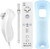 Lyyes Wii Controller with Motion Plus Wii Motion Remote with Nunchuck for Wii Wii U  White