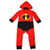 Disney Boys The Incredibles Superhero Hooded Coverall 100 percent Cotton Red Size 3T