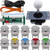 SJAJX Arcade Game Controller DIY Kit Microswitch Button 4 and 8 Way Joystick Zero Delay USB Encoder Fighting Stick Handles Console for PC MAME Raspberry Pi Retropie