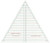 Quilt In A Day 2046 60 Degree Equilateral Triangle Ruler, 8.5", Clear
