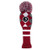 Callaway Pom Pom 3 Wood Headcover Red Charcoal White