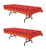 Beistle 59966, 2 Piece Asian Tablecovers, 54" x 108"