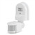 Zerodis 110V-240V Adjustable PIR Body Motion Infrared Sensor Detector Light Bulb Switch with Installation Screws White