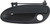 Dorman 88492 Front Driver Side Exterior Door Handle for Select Pontiac Models Black