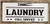 Laundry Full Service farmhouse style wooden framed sign multiple sizes available