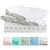 Vonty Kids Bed Sheets Twin Stars Printed Sheets for Boys  and  Girls Soft Lightweight Microfiber Easy Wash Bedding Set  1 Fitted Sheet  plus  1 Flat Sheet  plus  1 Pillowcase