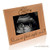 Love at First Sight Sonogram Photo Frame - Engraved Natural Solid Wood Picture Frame (3 1/2 x 5 Horizontal)