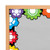 Fun Express Stem - Gears Bulletin Board Border - 12 Pieces - Educational and Learning Activities for Kids