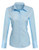 Hotouch Womens Slim Fit Dress Shirts Long Sleeve Basic Button Down Shirt  Light Blue XL