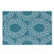 Ambesonne Aqua Cutting Board Greek Meander Mosaic Pattern Classical Geometrical Ornament Ancient Architecture Decorative Tempered Glass Cutting and Serving Board Small Size Blue Green White
