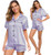 SWOMOG Womens Silk Satin Pajamas Set Two-Piece Pj Sets Sleepwear Loungewear Button-Down Pj Sets Lavender SWOMOG Womens Silk Satin Pajamas Set Two-Piece Pj Sets Sleepwear Loungewear Button-Down Pj Sets Lavender