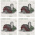 Carson Farmer's Prayer Square House Coaster Set Home Decor
