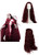 Alastor Cosplay Wig Red Black with Ears Gradient Hazbin Hotel Costume Accessories Halloween Makeup  Melisandre Wig