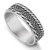 Bali Weave Braided Rope Thumb Ring New .925 Sterling Silver Band Size 9