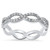 Eternity Clear CZ Classic Ring New 925 Sterling Silver Stackable Band Size 6