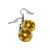 Handmade Hypoallergenic Waffle Dangle Earrings