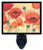Flower and Garden Night Light Orange Poppies Wildflowers LED Night Light