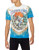 Liquid Blue Mens Grateful Dead Banjo T-Shirt Multi Medium