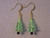 Gold Swarovski Crystal Christmas Tree Earrings Peridot Green Crystal Christmas Jewelry Gold Swarovski Crystal Christmas Tree Earrings Peridot Green Crystal Christmas Jewelry