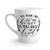 As For Me And My House We Will Serve The Lord Latte Coffee Mug Joshua 24 15 - Bible Journaling - Coffee and Jesus - Christian Gifts