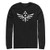 Mens Nintendo Legend of Zelda Triforce Long Sleeve Shirt - Black - X Large