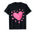 Hearts T Shirt Kids School Valentines Day Girls Boys T-Shirt Hearts T Shirt Kids School Valentines Day Girls Boys T-Shirt