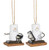 Midwest-CBK SMores with Keyboard and Piano Ornament Set of 2