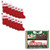 Candy Canes Mini Stockings  and  Bookmarks Kit  36 Candy Canes 36 Mini Stockings 36 Bookmarks