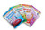 Disney Themed Alphabet, Reading, Numbers, and Time Workbook Set - 4 Count