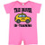 inktastic Taxi Driver in Training Infant Romper Newborn Raspberry 3982d