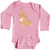 inktastic Easter Cute Floppy Ear Long Sleeve Creeper Newborn Light Pink 3a6cc