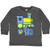 inktastic Team Blue Block Train Toddler Long Sleeve T-Shirt 4T Charcoal 3c79b