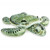 Intex Realistic Print Sea Turtle Inflatable, 75" X 67", for Ages 3+