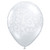 Qualatex Latex Balloons 22396-Q Filigree and Hearts-a-Round-Diamond, 11", Clear